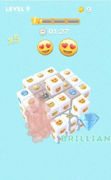 点击立方体3D截图