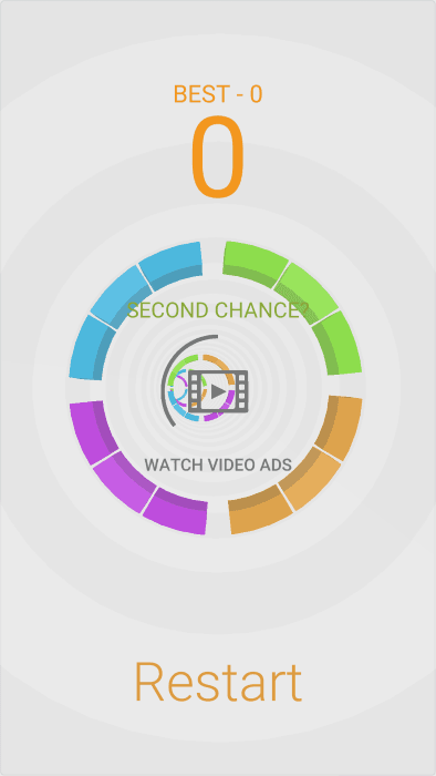 彩环隧道酷跑截图