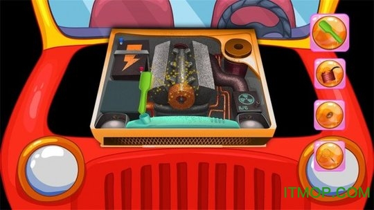 宝宝消防车救火截图