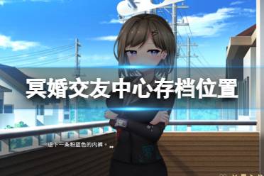 《冥婚交友中心》存档在哪