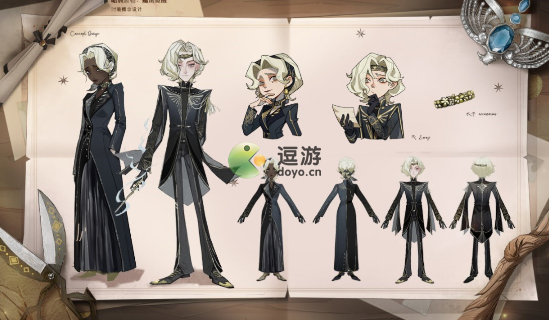 哈利波特魔法觉醒3月转盘服装预览