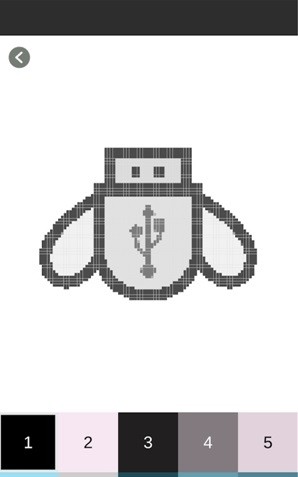 蜜蜂像素艺术书截图