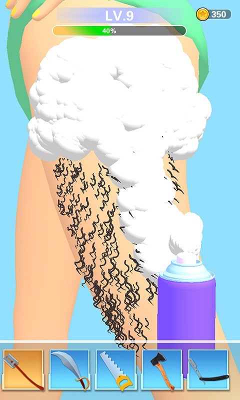 拔腿毛模拟器截图