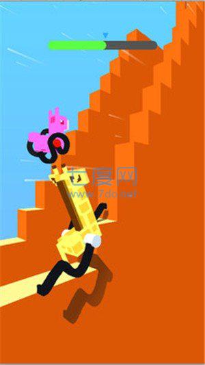 画个腿冲刺截图