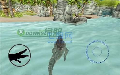 鳄鱼模拟器海滩狩猎截图