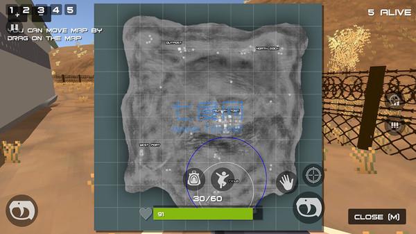 像素未知战场吃鸡截图