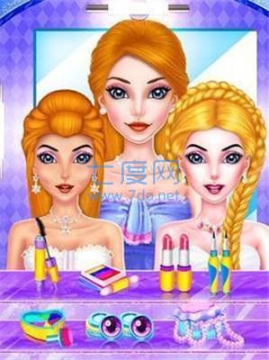 女孩发美发沙龙截图