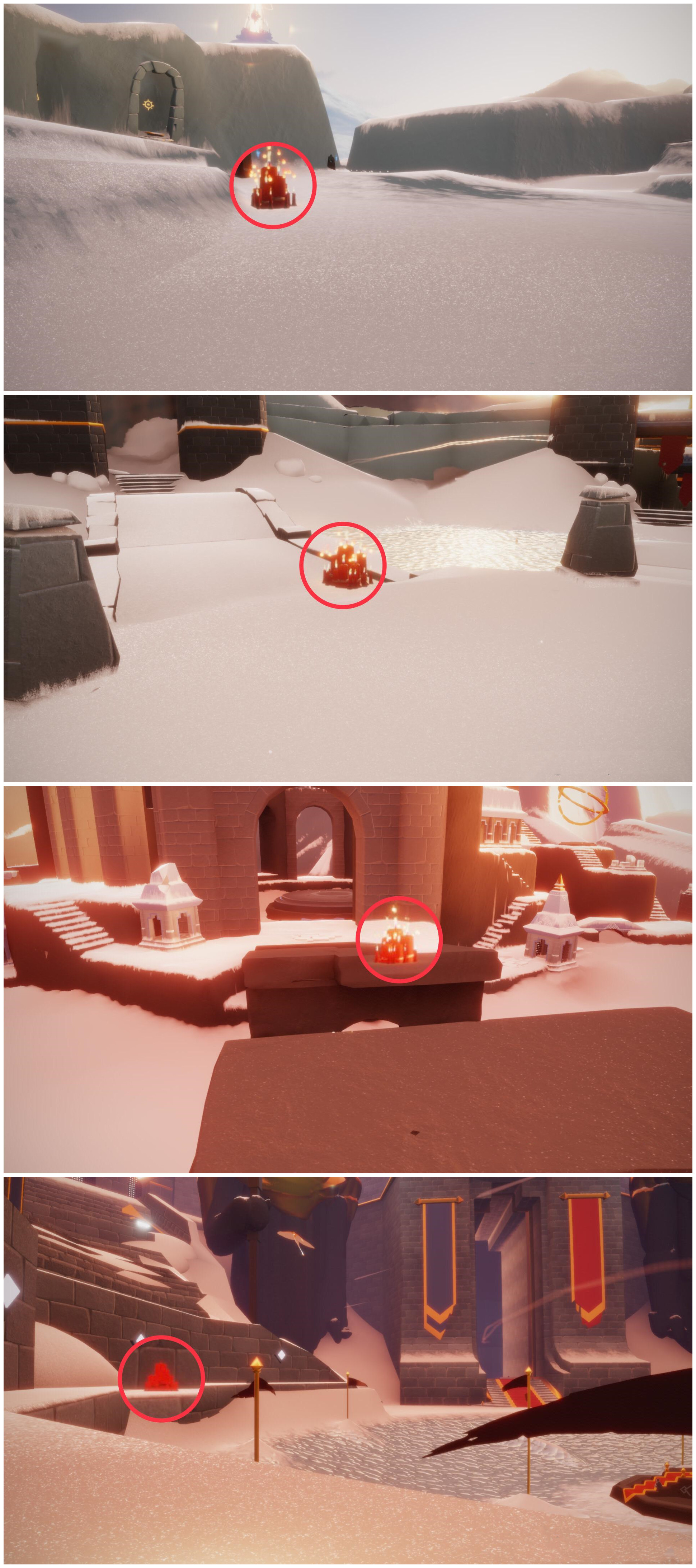 《光遇》2月21日大蜡烛位置一览