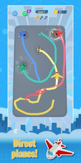 飞行大师线拼图3D截图
