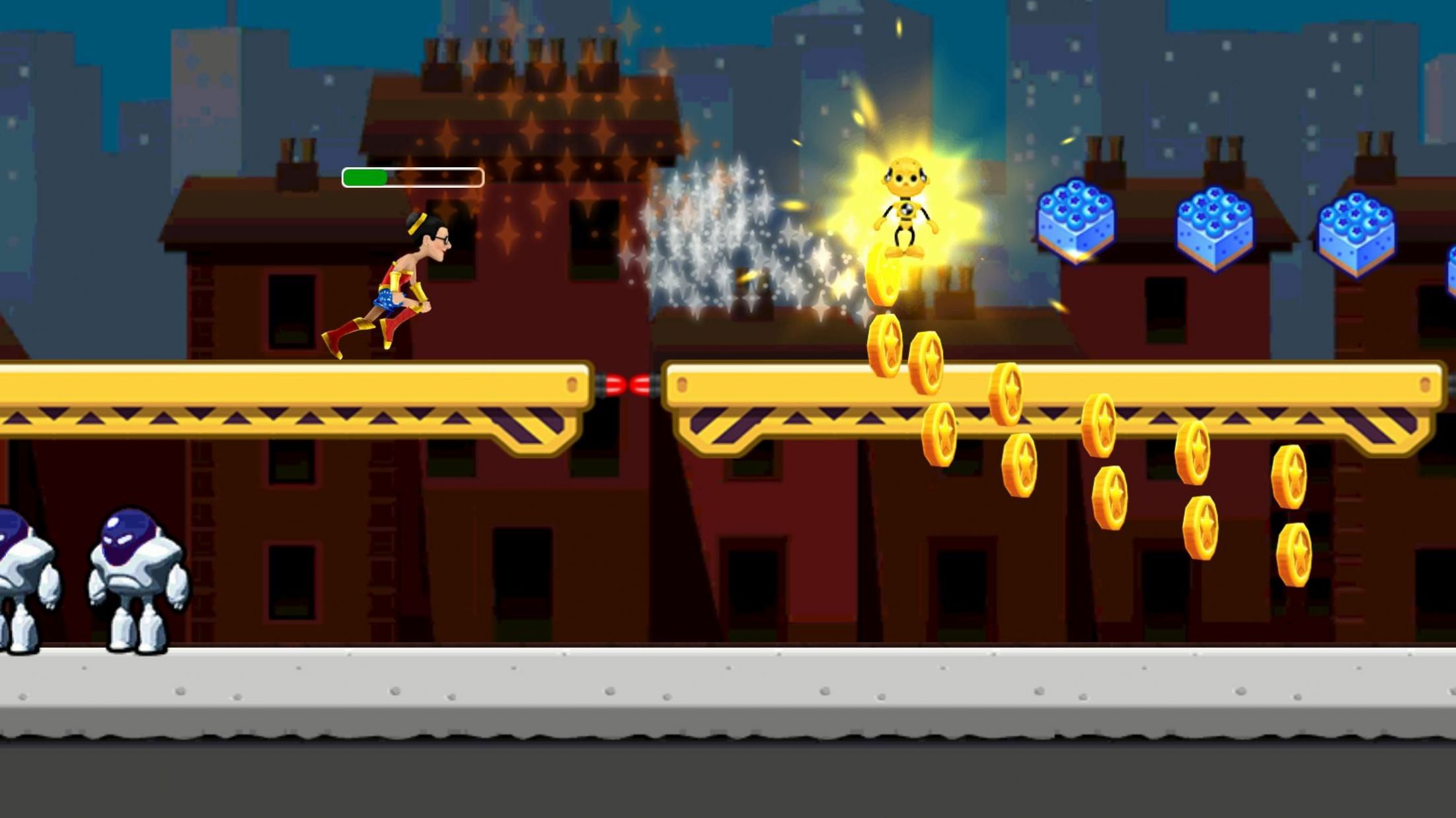 愤怒奶奶糖果冲刺截图