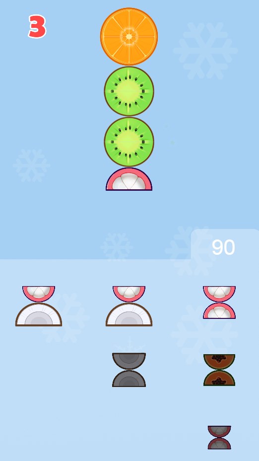 水果半对半微伞截图