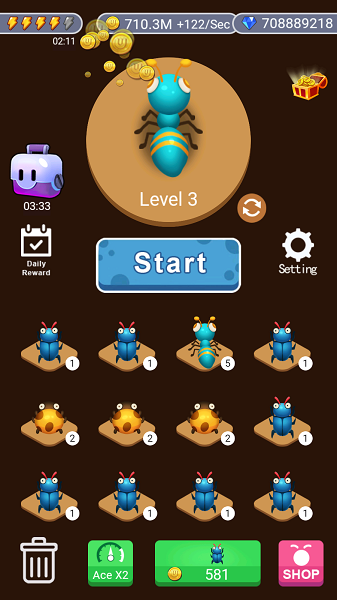 像素虫子大作战截图