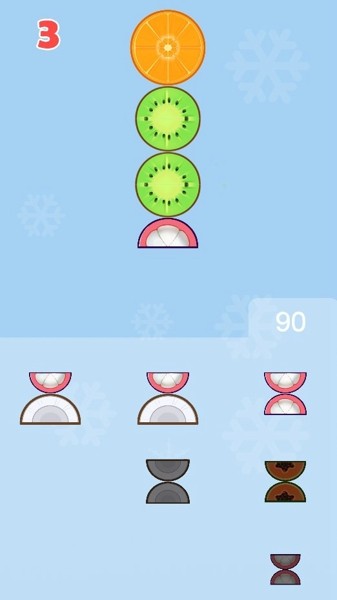 水果半对半截图