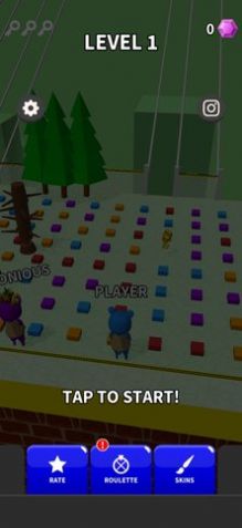 楼梯堆栈运行截图