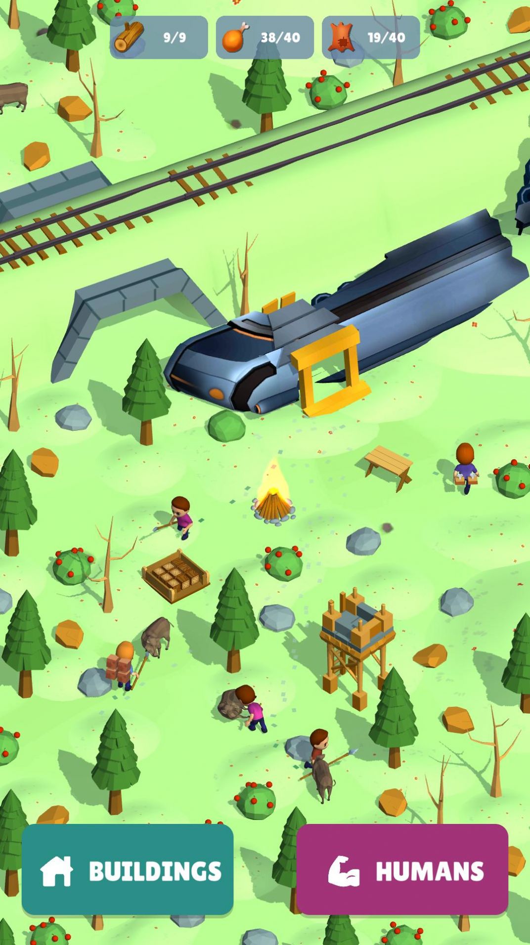 野生森林闲置生存截图