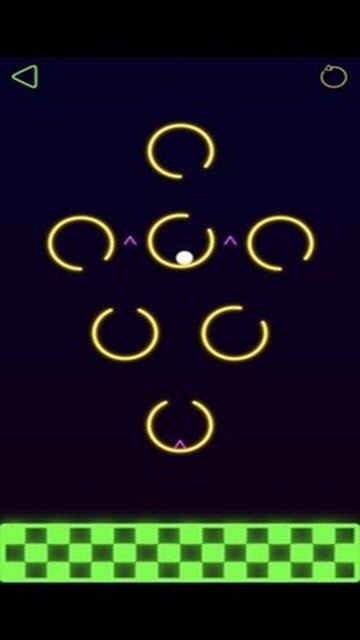 霓虹灯旋转逃逸截图