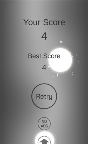 反弹黑白球截图