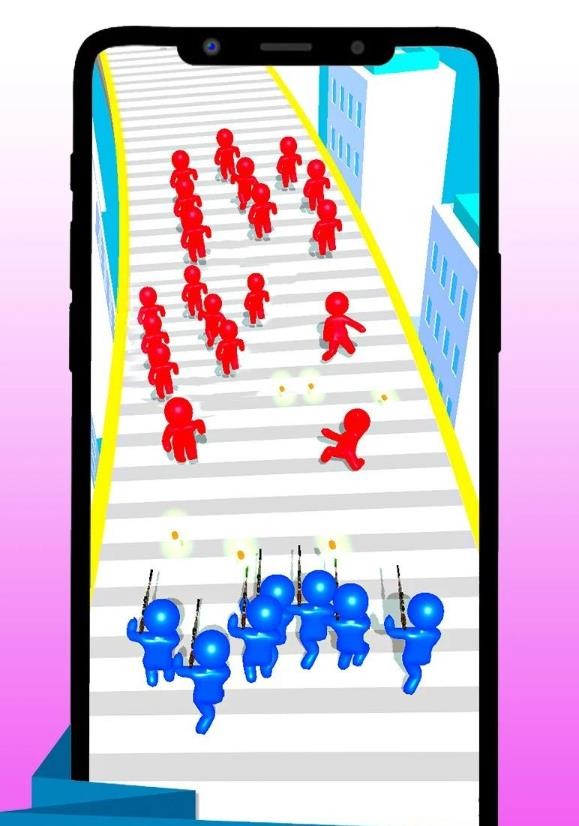 小兵计数跑战截图