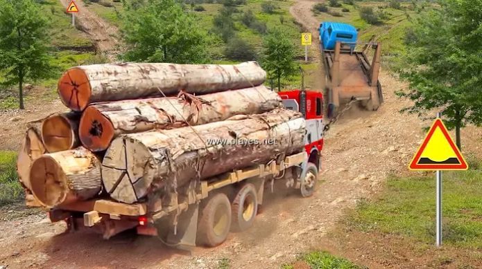 牵引卡车驾驶模拟截图