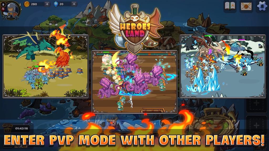 Mega War Heroes Land截图