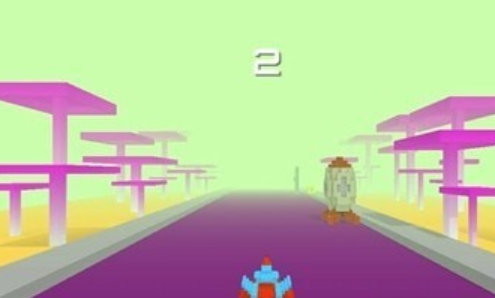 星际飞船跑酷3D