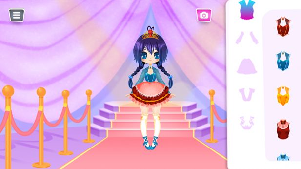 美丽的少女装扮截图