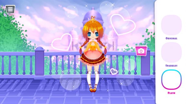 美丽的少女装扮截图