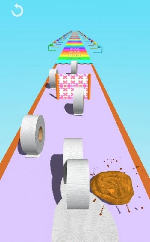 卫生纸翻滚截图