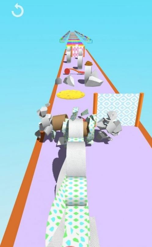 卫生纸翻滚截图