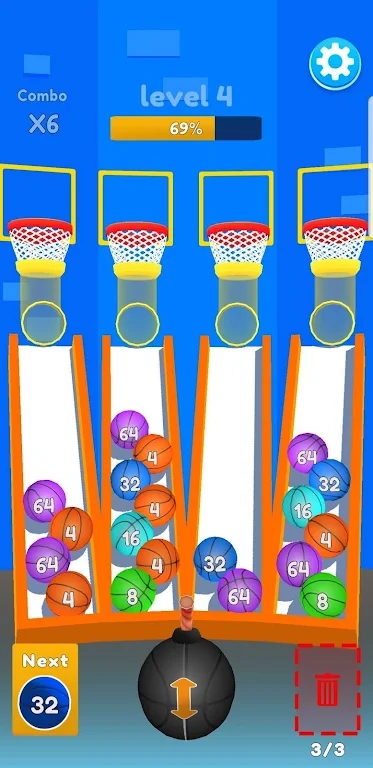 Basket 2048截图