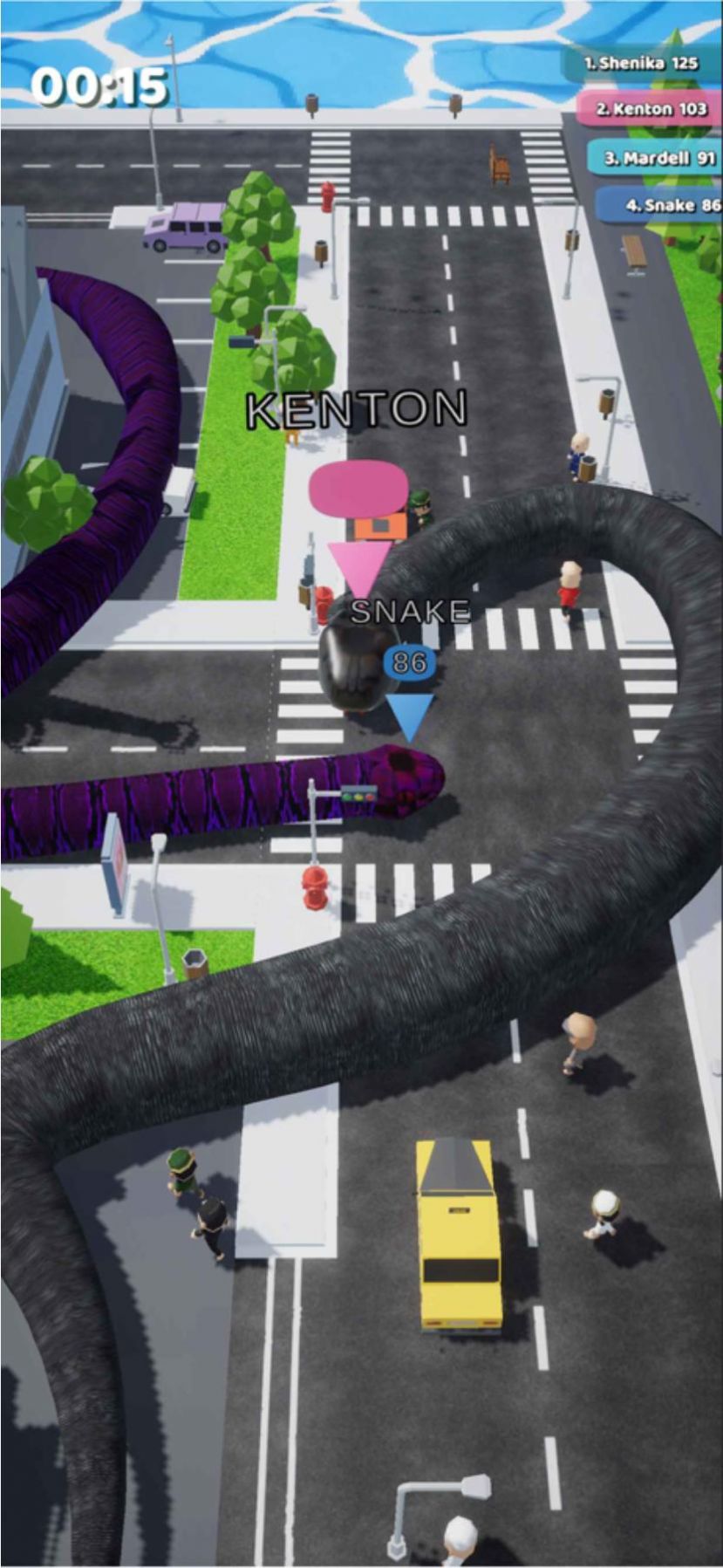 生气的蟒蛇截图