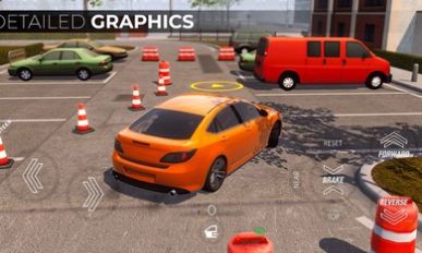 后院停车场3D截图