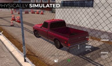 后院停车场3D截图