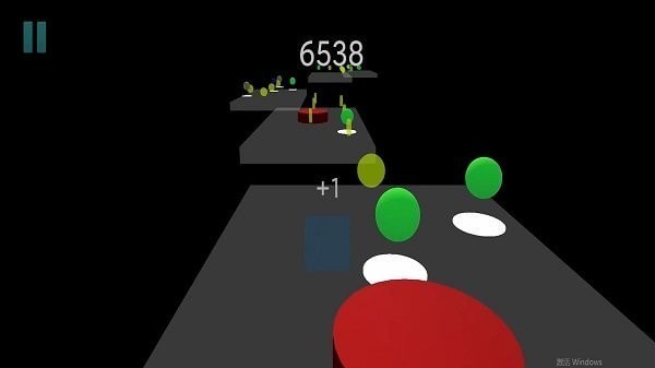 方块与圆球截图