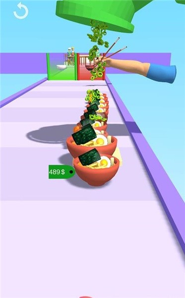 拉面堆栈跑截图