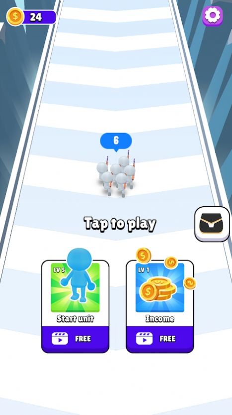 人群竞赛奔跑与枪战3D截图