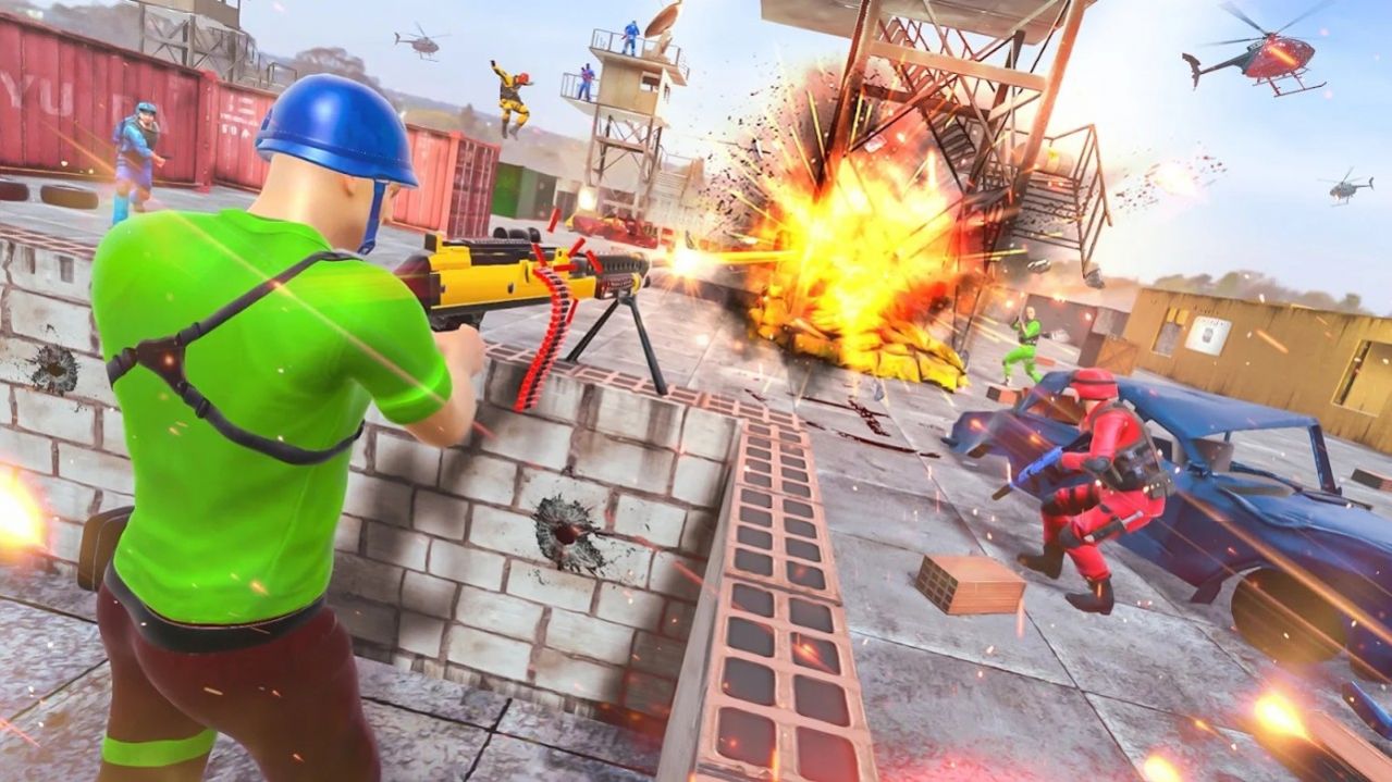 掩护打击力量3D射手截图