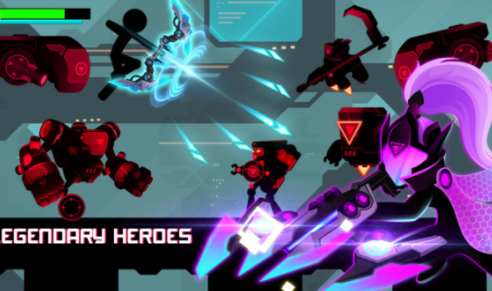 合金机甲火柴人