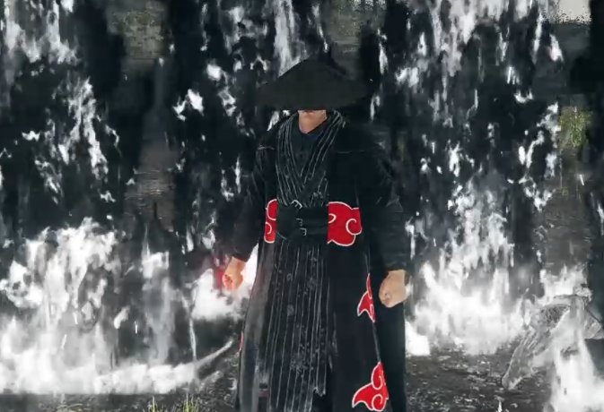 《艾尔登法环》火影忍者晓组织长袍MOD截图