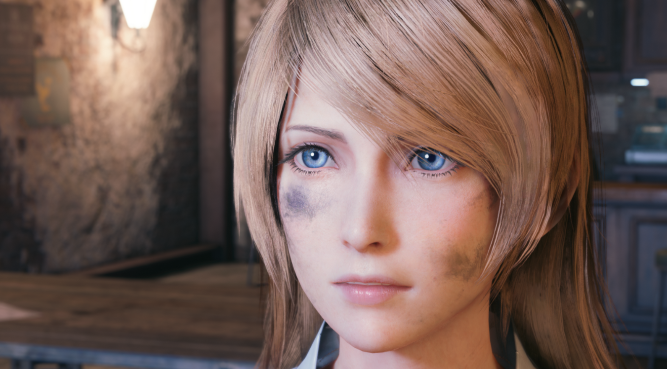 《最终幻想7：重制版》最终幻想15长发露娜替换爱丽丝MOD截图