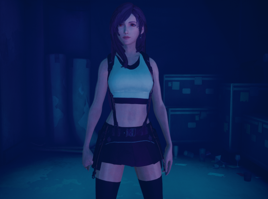 《师父》普通装束蒂法取代主角MOD截图