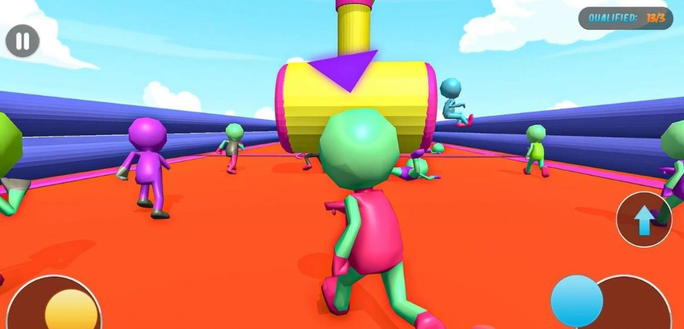 火柴人绊倒跑竞赛截图