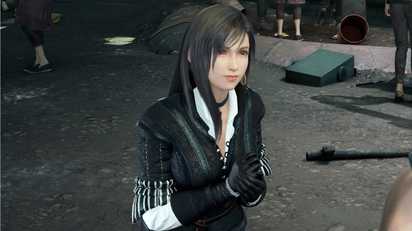 最终幻想7重制版蒂法穿叶奈法帅气服装mod