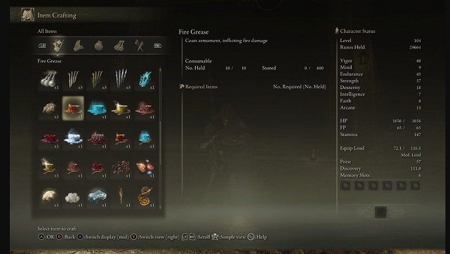 《艾尔登法环》制作无需材料MOD截图