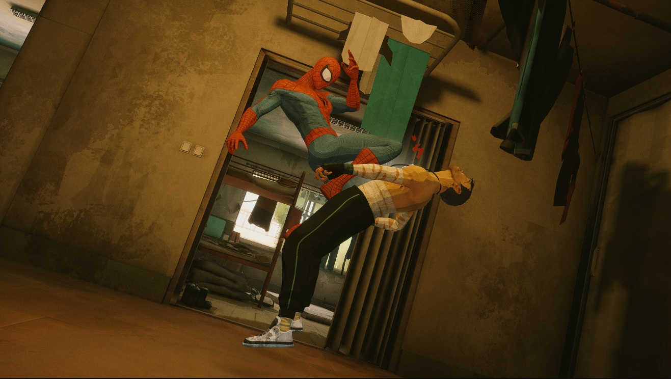 《师父》蜘蛛侠时空边缘形象取代主角MOD截图