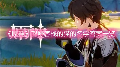 《原神》望舒客栈的猫的名字答案一览