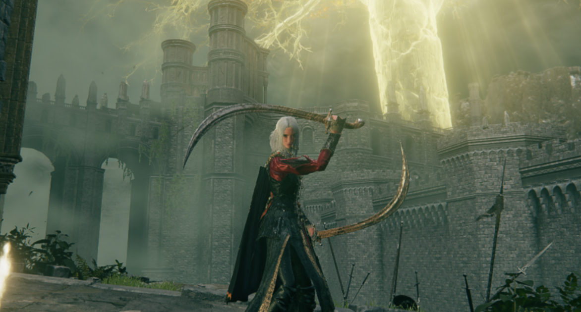 《艾尔登法环》血源红色骑士装替换猎犬骑士套MOD截图