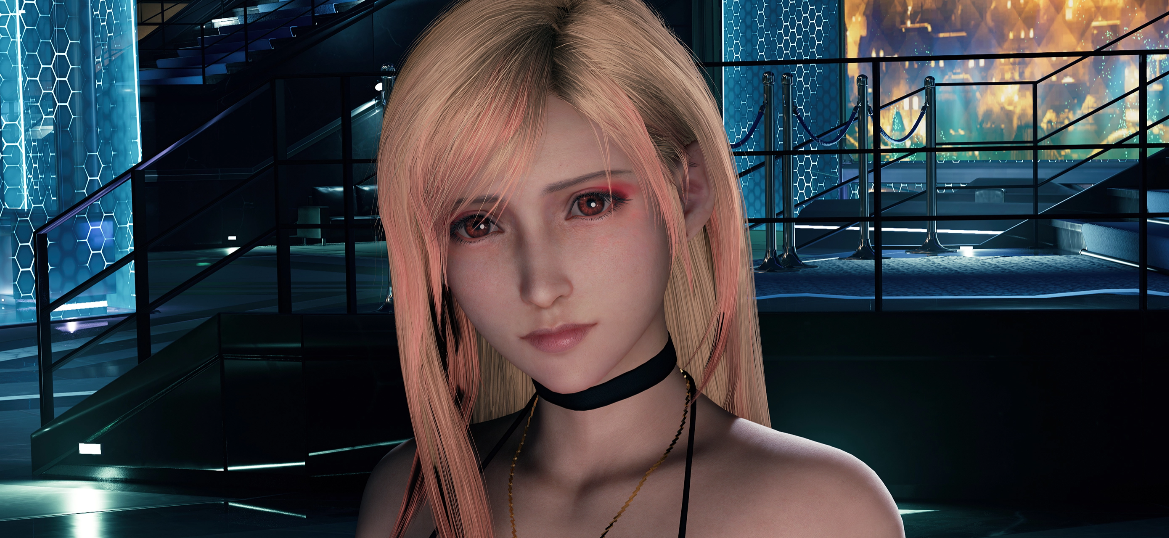 《最终幻想7：重制版》蒂法cos更衣人偶可爱女主喜多川海梦MOD截图