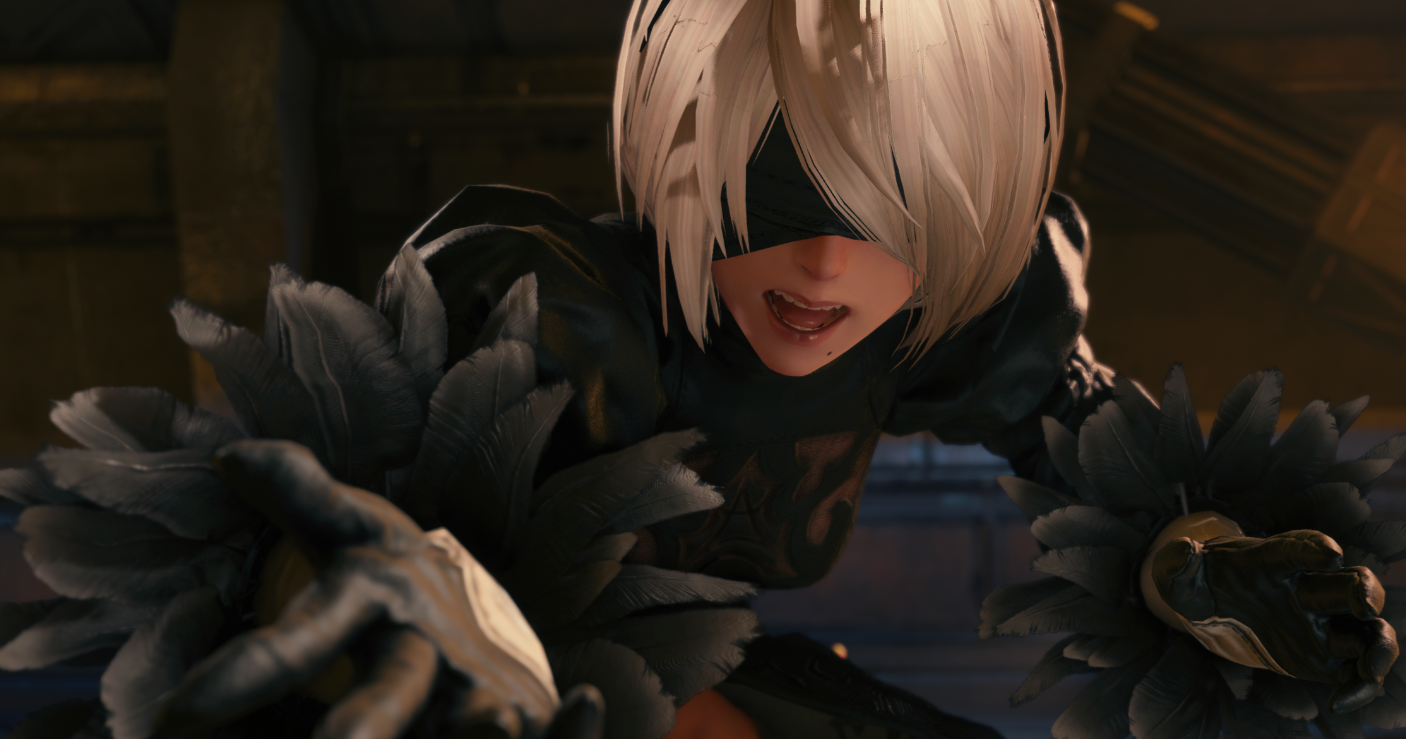 《最终幻想7:重制版》尼尔2B小姐姐替换蒂法MOD截图