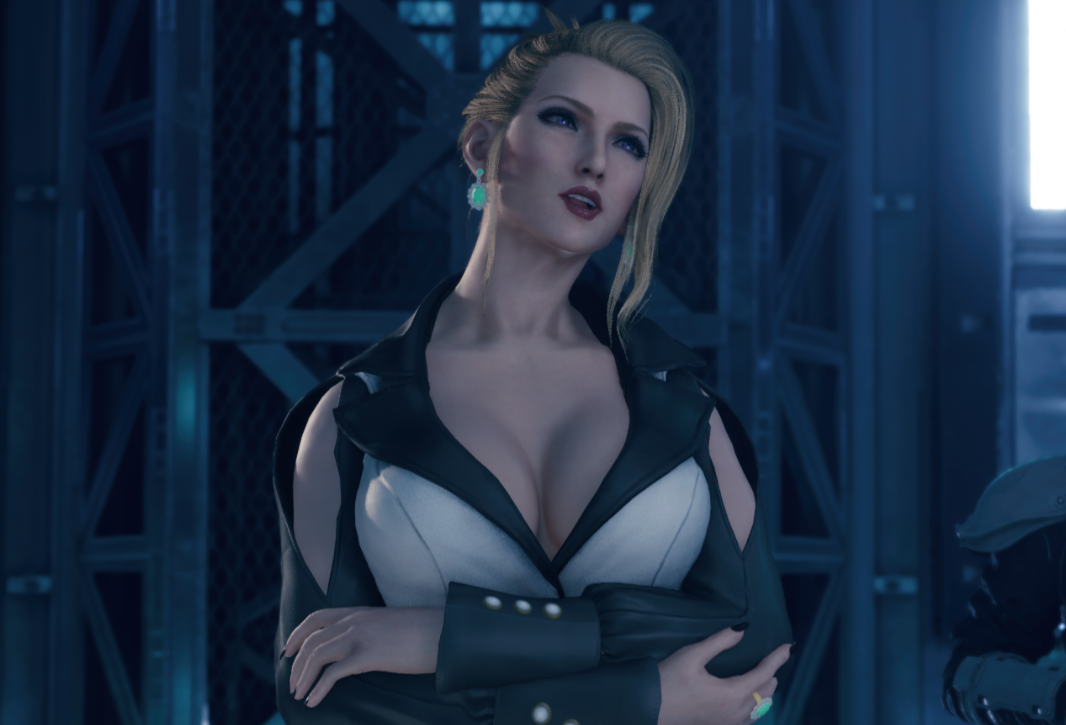 《最终幻想7：重制版》 斯嘉莱特穿上拳皇麦卓服装MOD截图